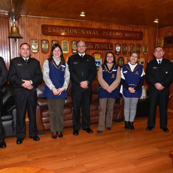 Presidenta de la Fundación Blanca Estela visitó la Quinta Zona Naval